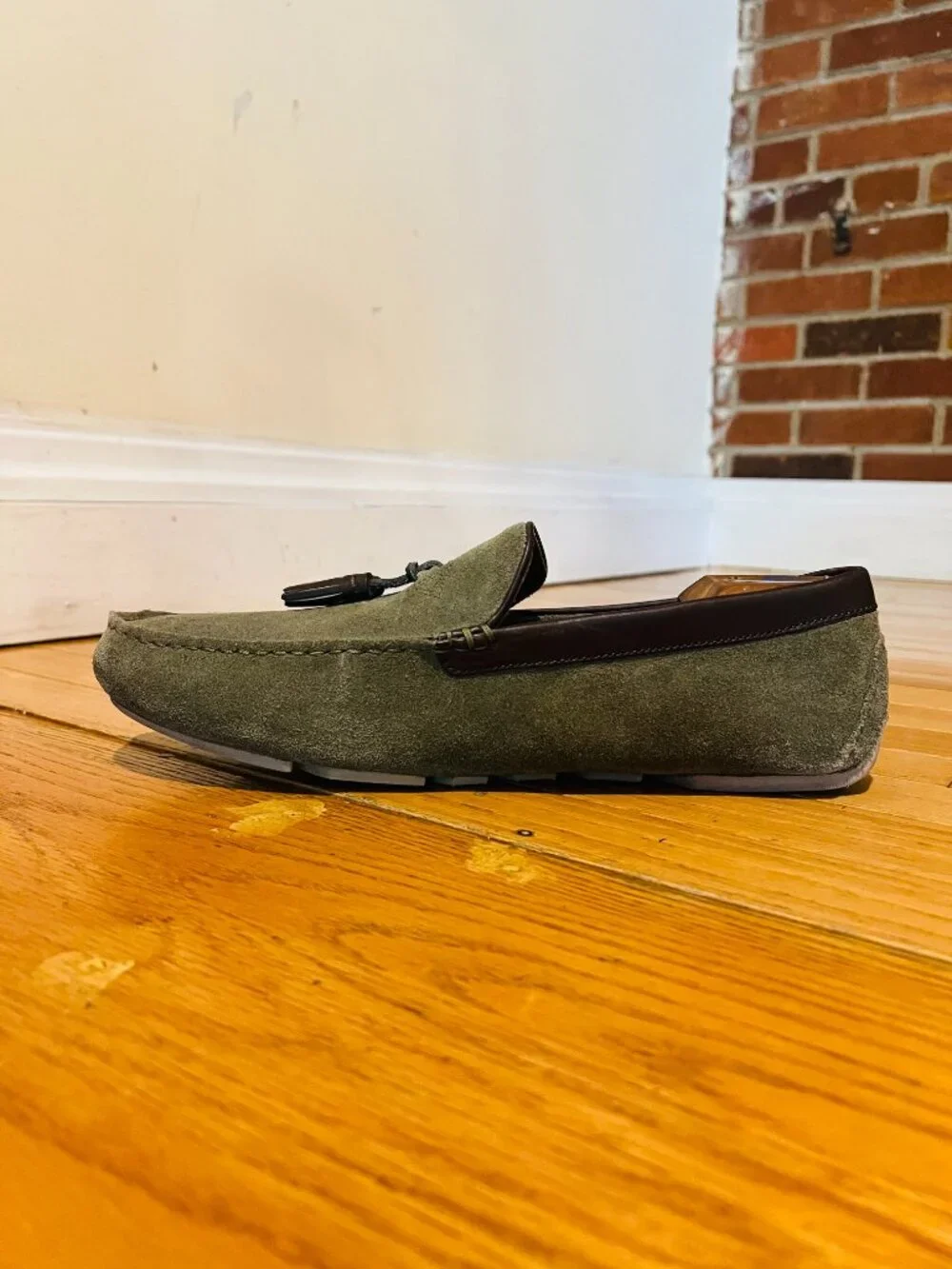 UGG Men's Marris Tassel Loafers Suede Leather Shoes 1017319 Size 13